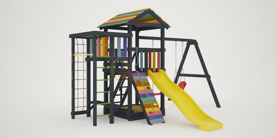 Детская площадка Савушка 5 BLACK